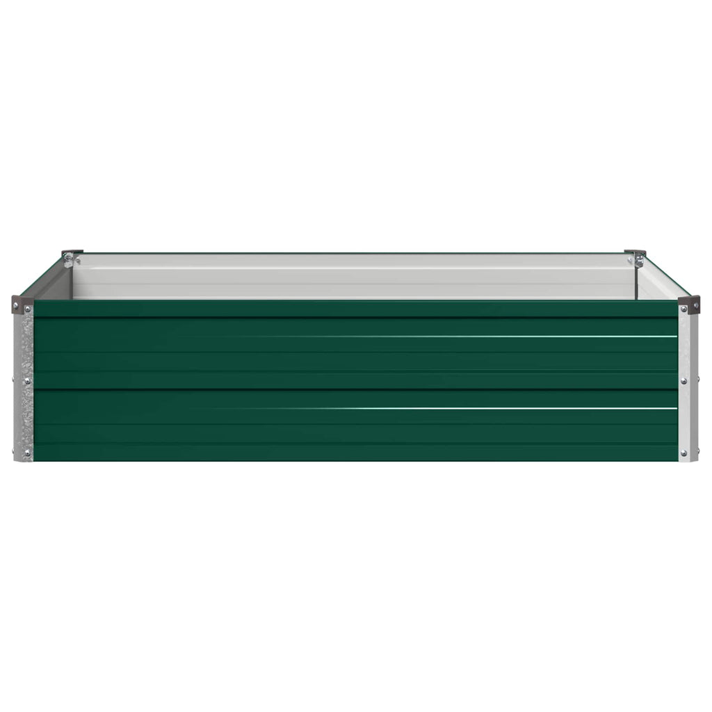 vidaXL Podniesione Łóżko Ogrodowe zielony 100 x 80 x 24 cm