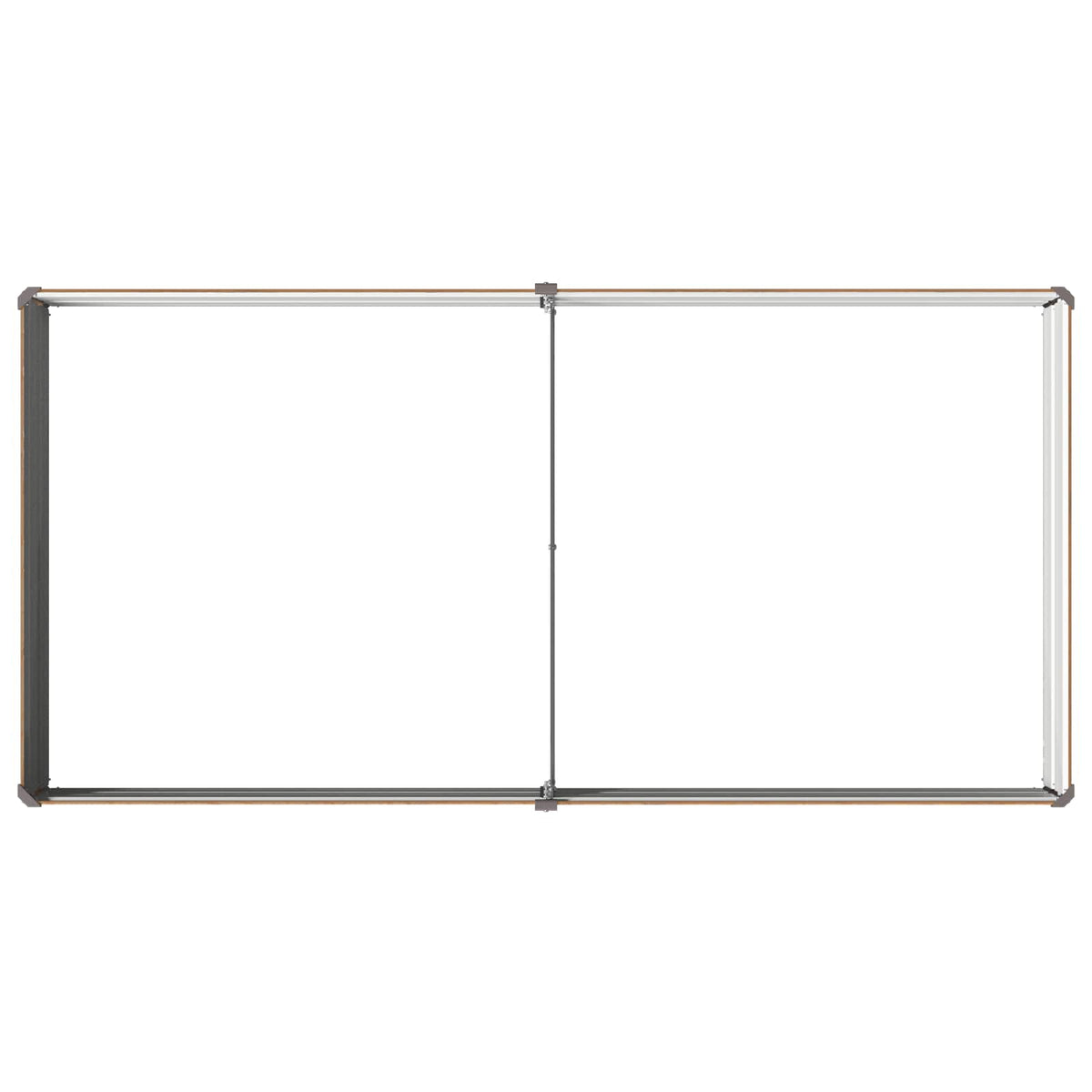 vidaXL Podniesione Łóżko Ogrodowe Brązowy Drewno 160 x 80 x 24 cm
