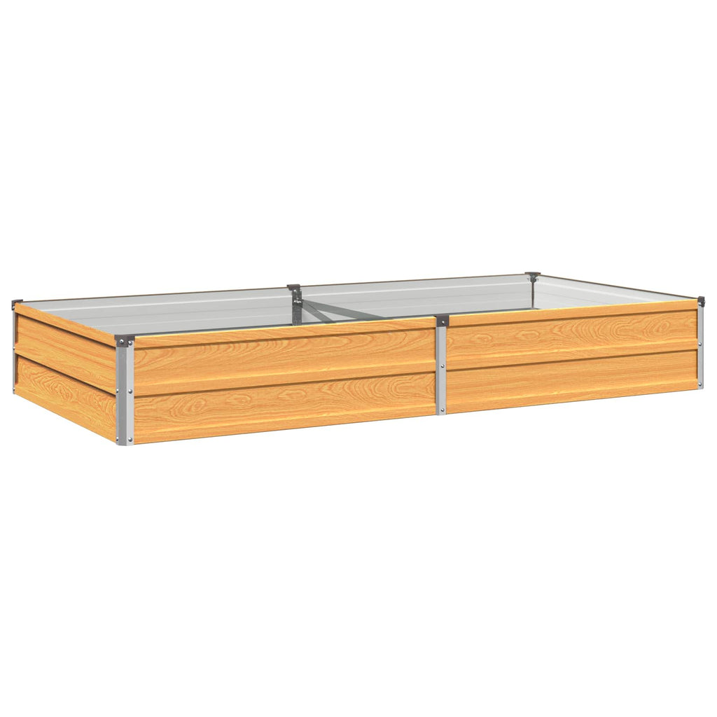 vidaXL Podniesione Łóżko Ogrodowe naturalny 160 x 80 x 24 cm