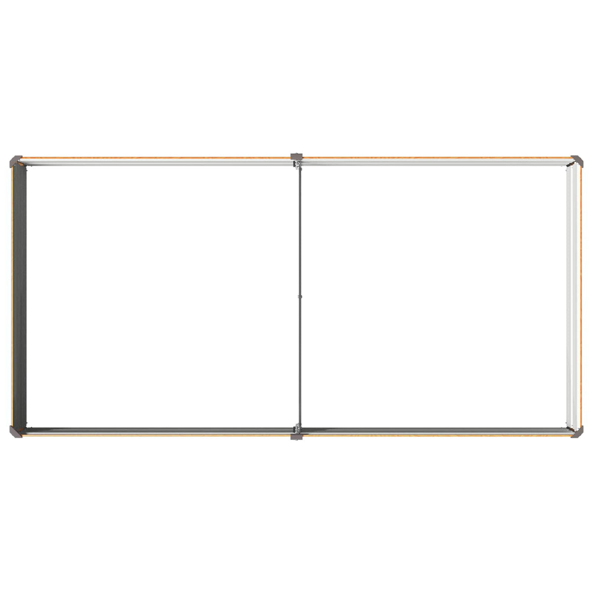 vidaXL Podniesione Łóżko Ogrodowe naturalny 160 x 80 x 24 cm