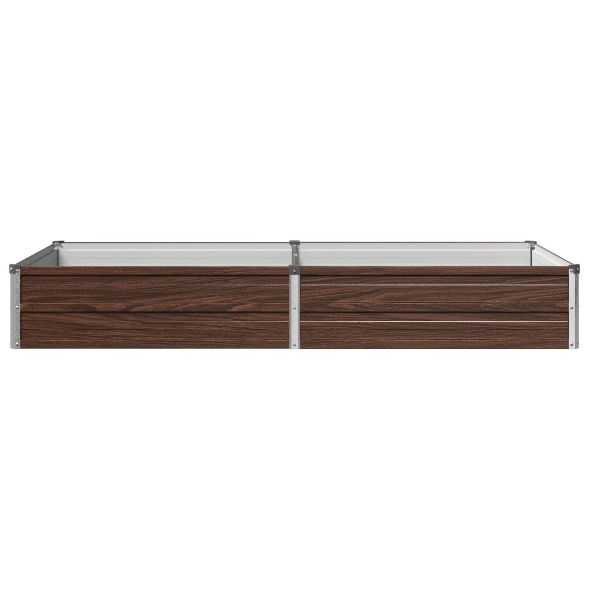 vidaXL Podniesione Łóżko Ogrodowe Czarny 160 x 80 x 24 cm