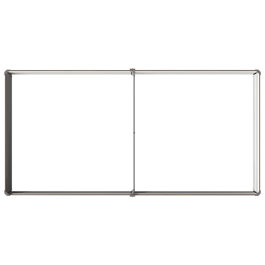vidaXL Podniesione Łóżko Ogrodowe Czarny 160 x 80 x 24 cm