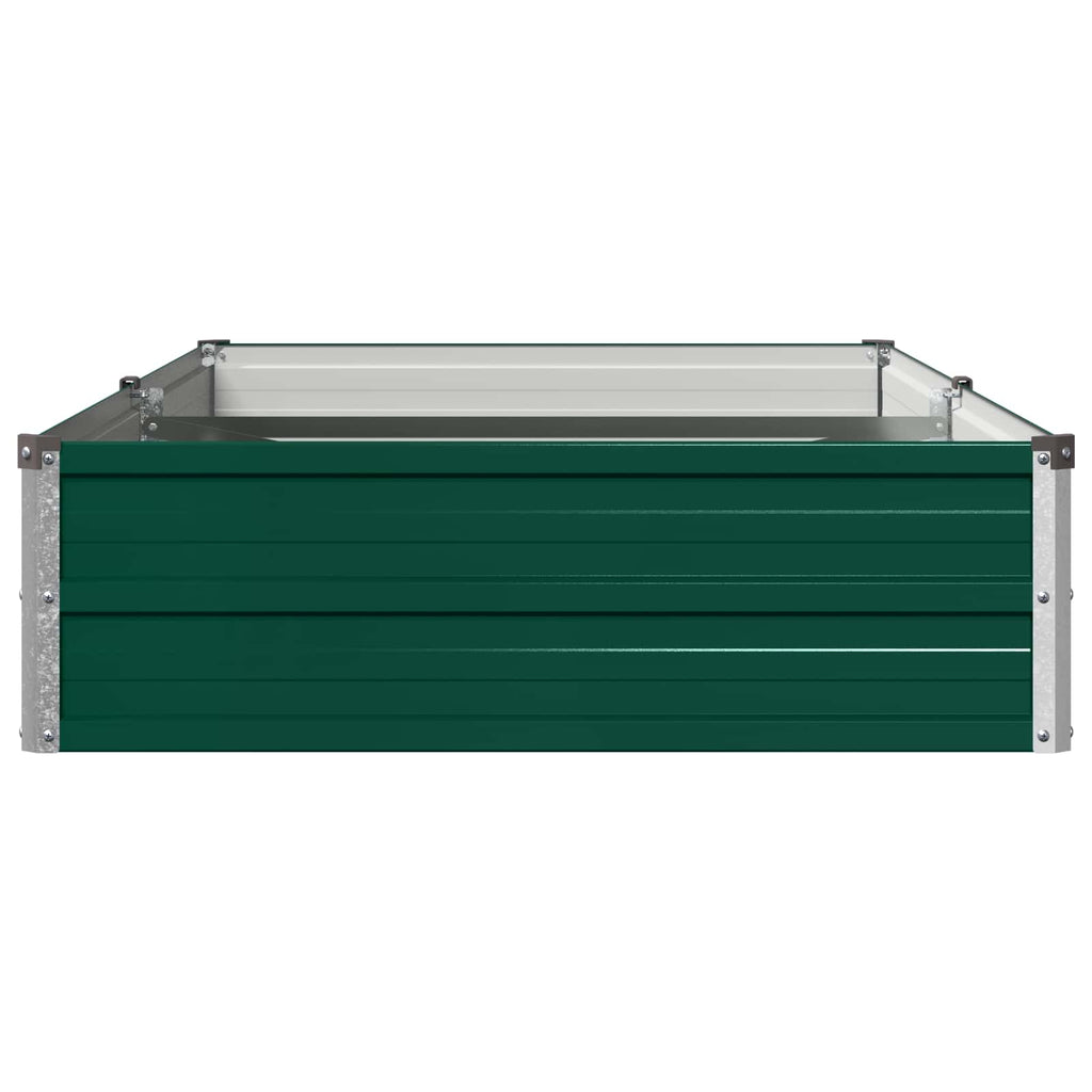 vidaXL Podniesione Łóżko Ogrodowe zielony 160 x 80 x 24 cm