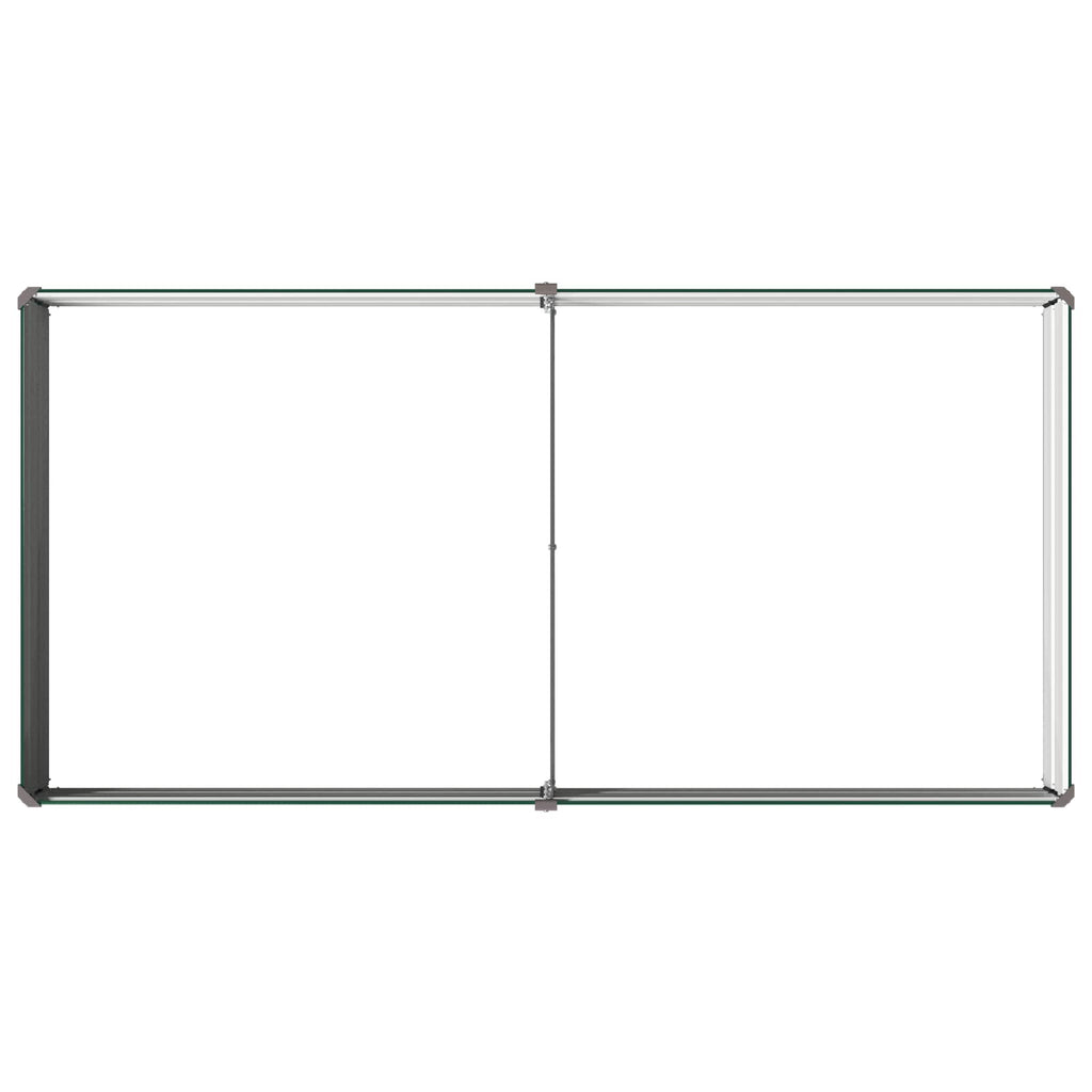 vidaXL Podniesione Łóżko Ogrodowe zielony 160 x 80 x 24 cm