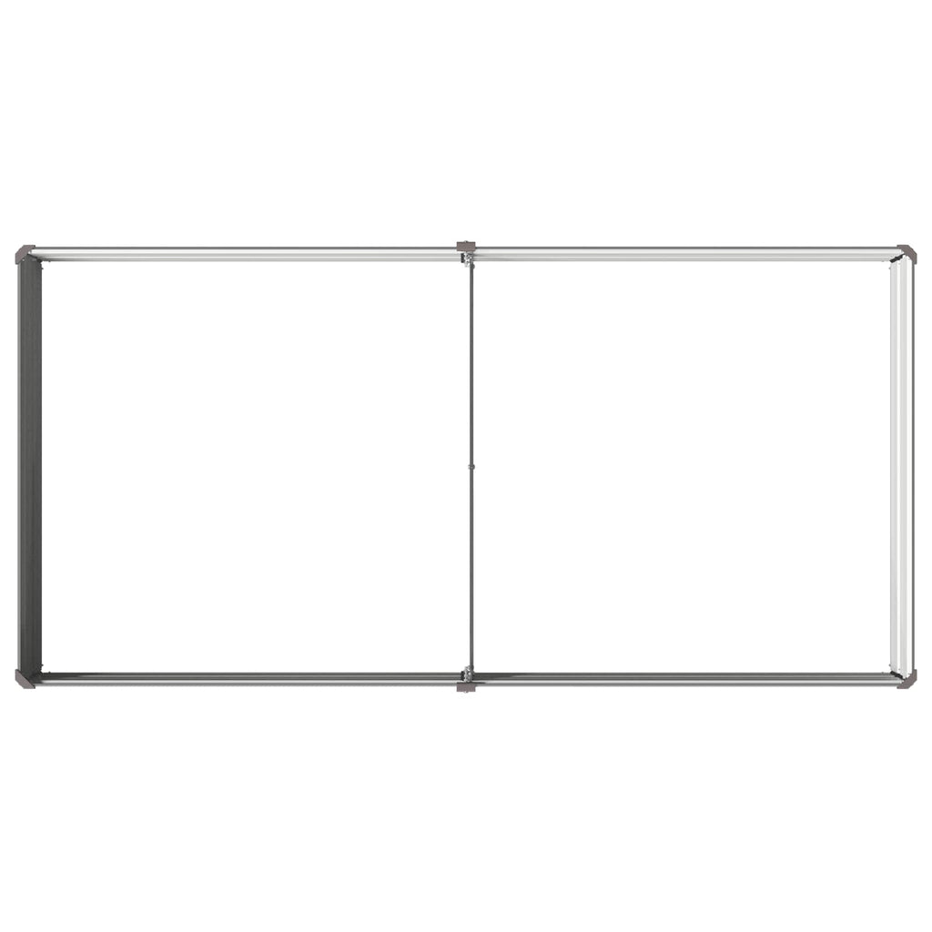 vidaXL Podniesione Łóżko Ogrodowe Szary 160 x 80 x 24 cm
