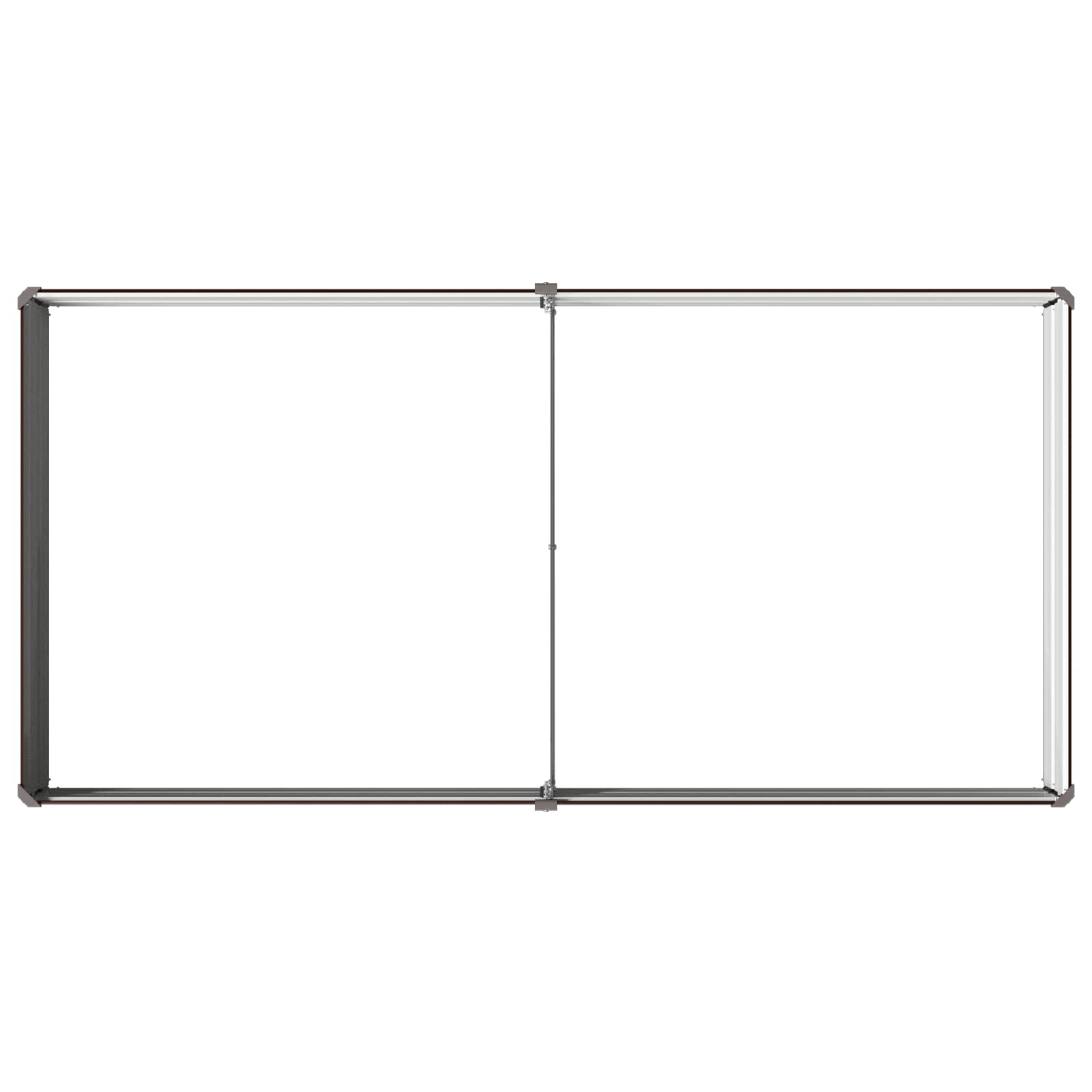 vidaXL Podniesione Łóżko Ogrodowe brązowy 160 x 80 x 24 cm