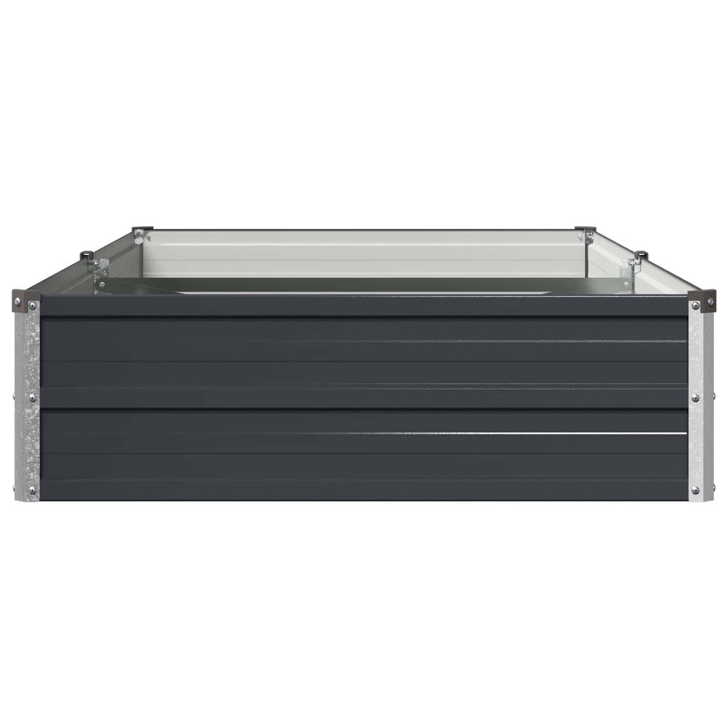 vidaXL Podniesione Łóżko Ogrodowe antracytowy 160 x 80 x 24 cm