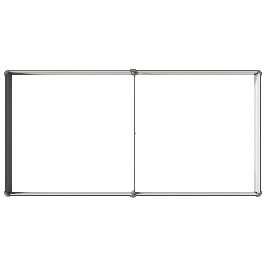 vidaXL Podniesione Łóżko Ogrodowe antracytowy 160 x 80 x 24 cm