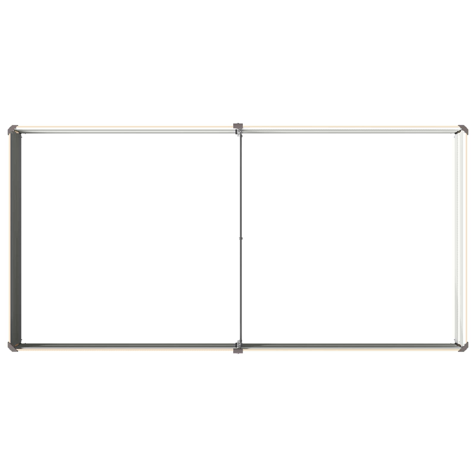 vidaXL Podniesione Łóżko Ogrodowe Kość słoniowa 160 x 80 x 24 cm