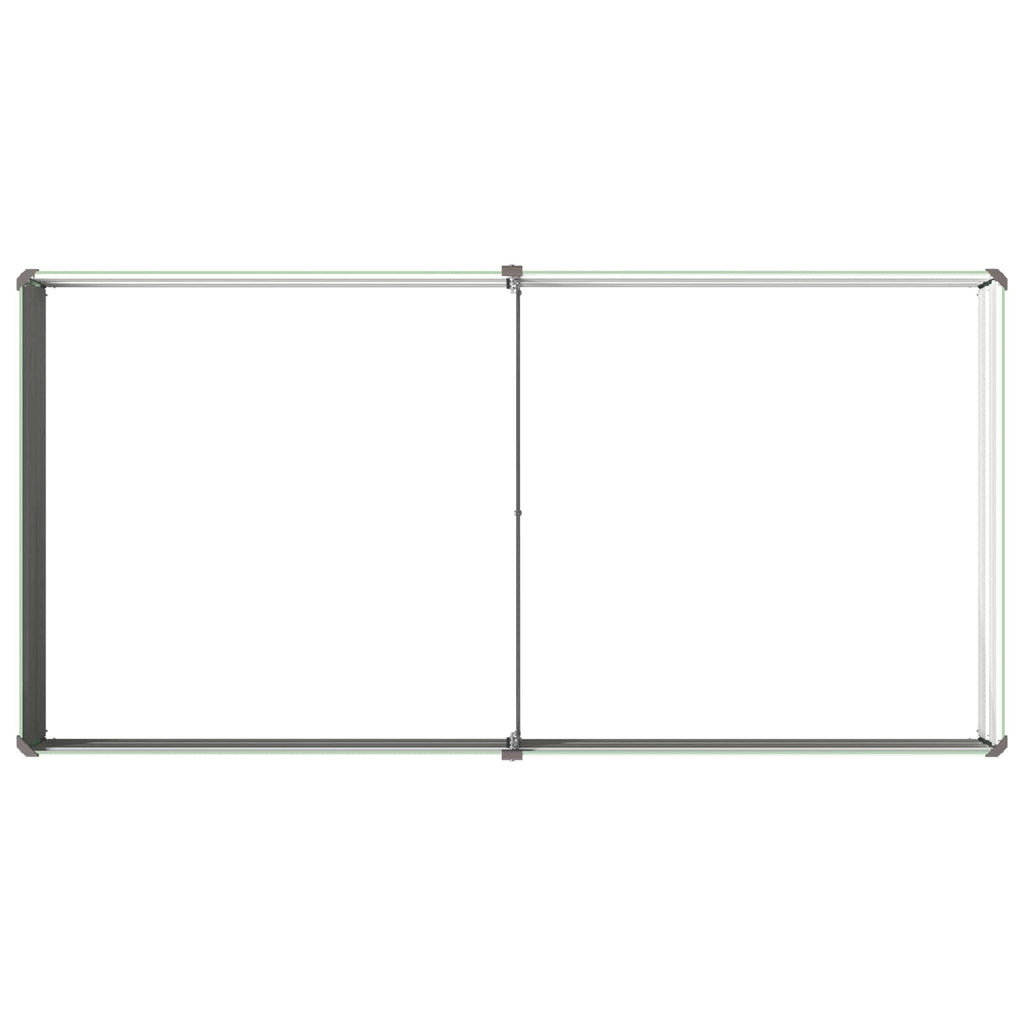 vidaXL Podniesione Łóżko Ogrodowe Pastelowa Zieleń 160 x 80 x 24 cm