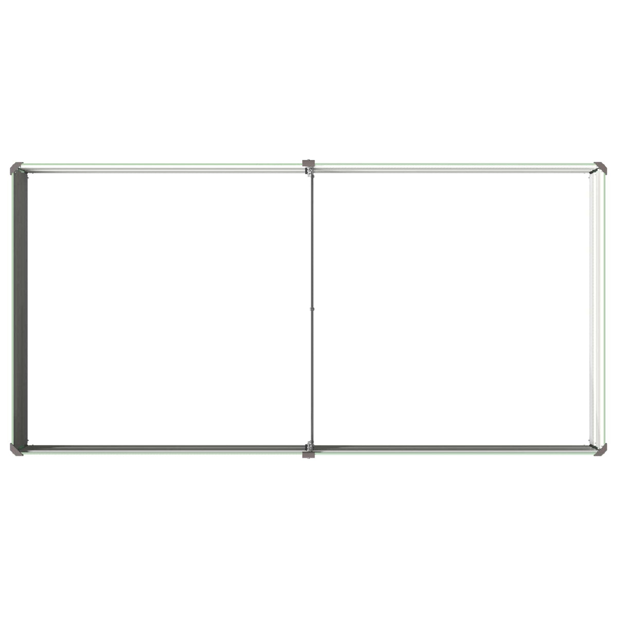 vidaXL Podniesione Łóżko Ogrodowe Pastelowa Zieleń 160 x 80 x 24 cm