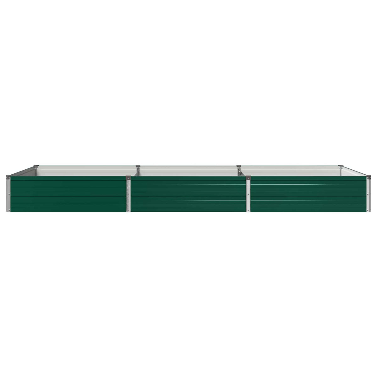 vidaXL Podniesione Łóżko Ogrodowe zielony 240 x 80 x 24 cm
