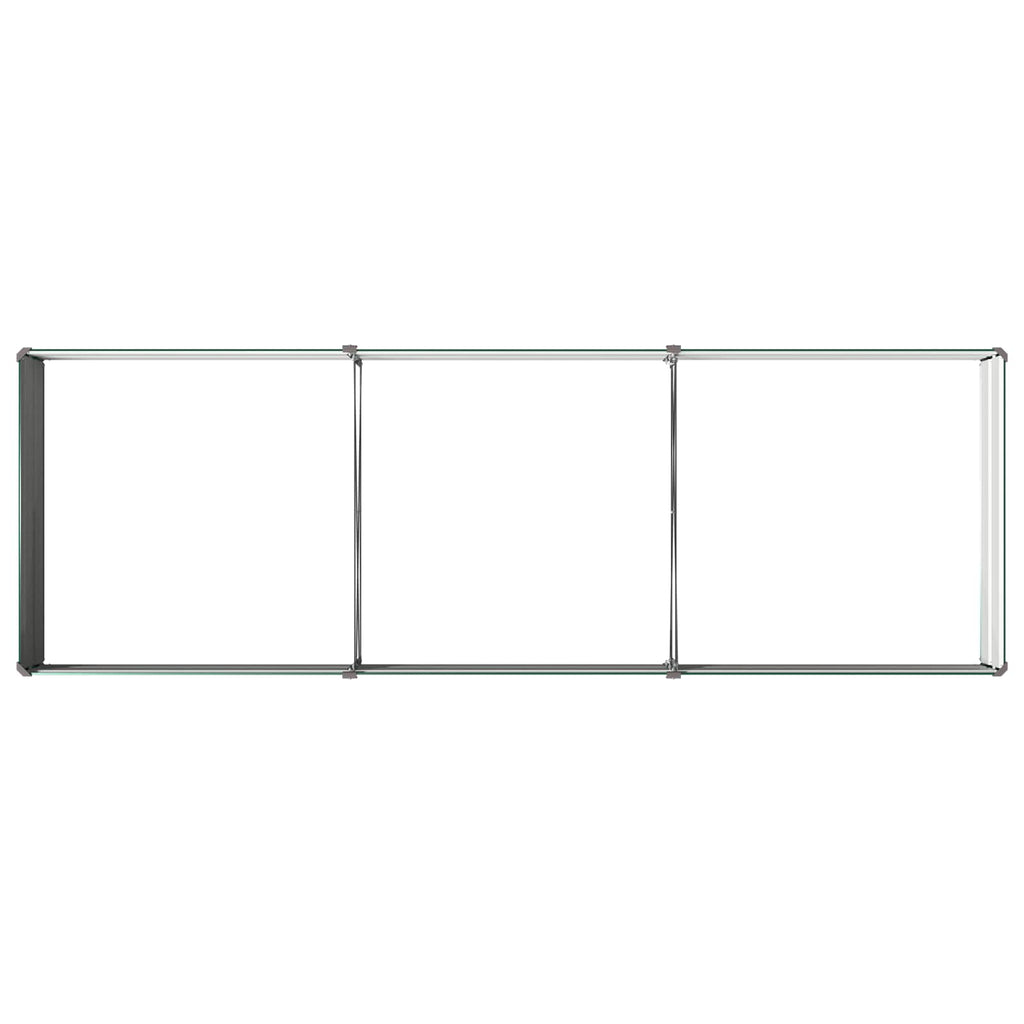 vidaXL Podniesione Łóżko Ogrodowe zielony 240 x 80 x 24 cm