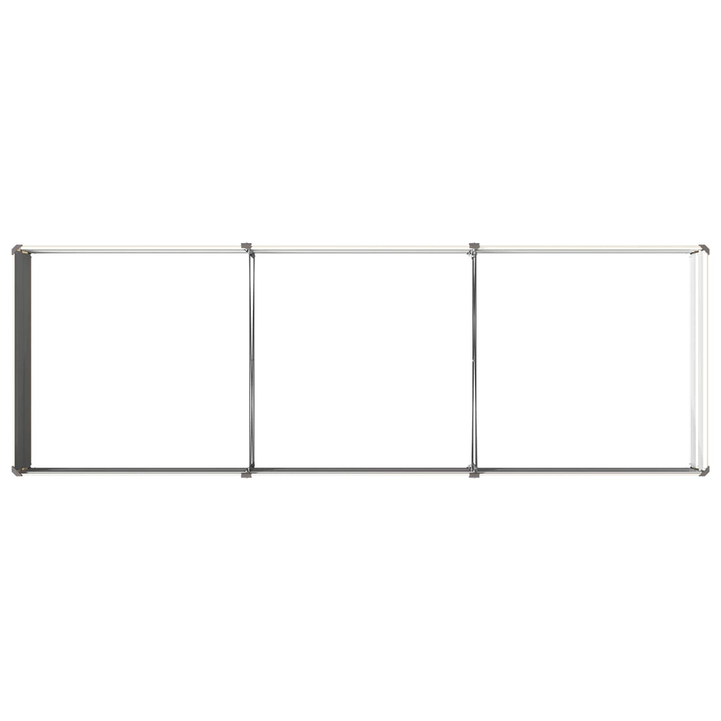 vidaXL Podniesione Łóżko Ogrodowe Kość słoniowa 240 x 80 x 24 cm