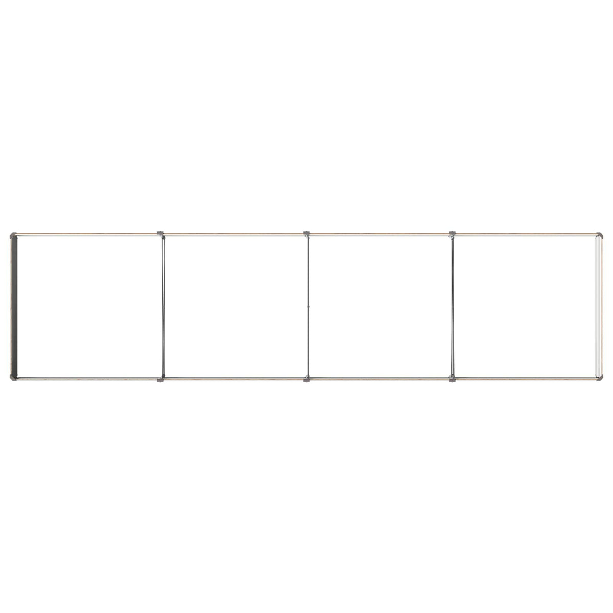 vidaXL Podniesione Łóżko Ogrodowe Brązowy Drewno 320 x 80 x 24 cm