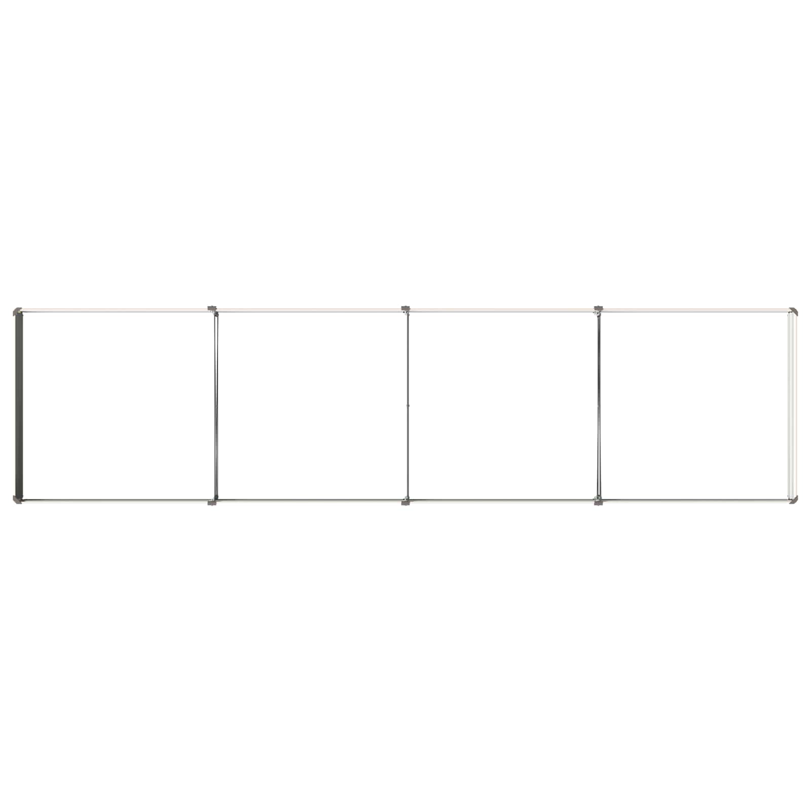 vidaXL Podniesione Łóżko Ogrodowe Kość słoniowa 320 x 80 x 24 cm