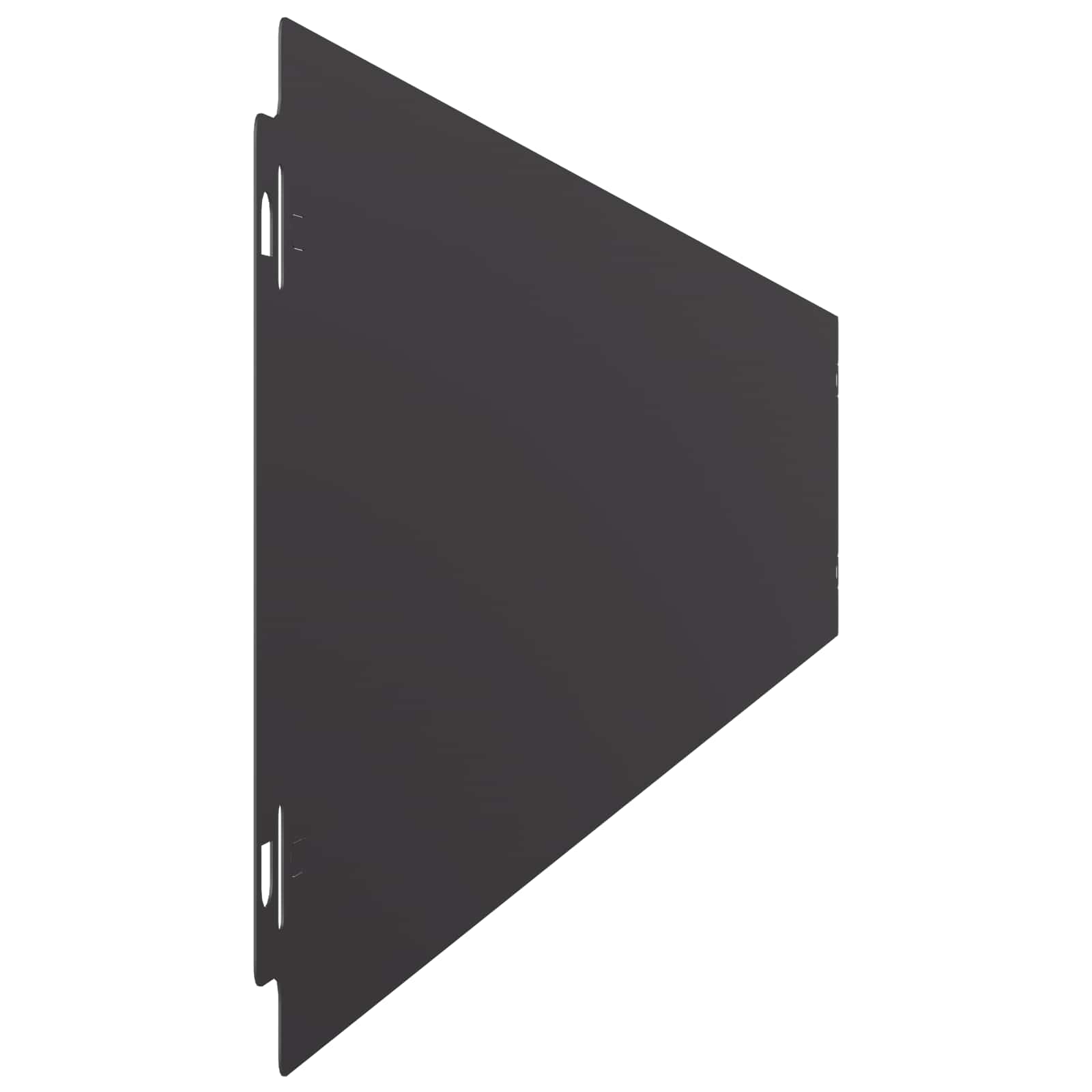 vidaXL Krawężnik do trawnika 30 pcs 15 x 103 cm Stal Czarny