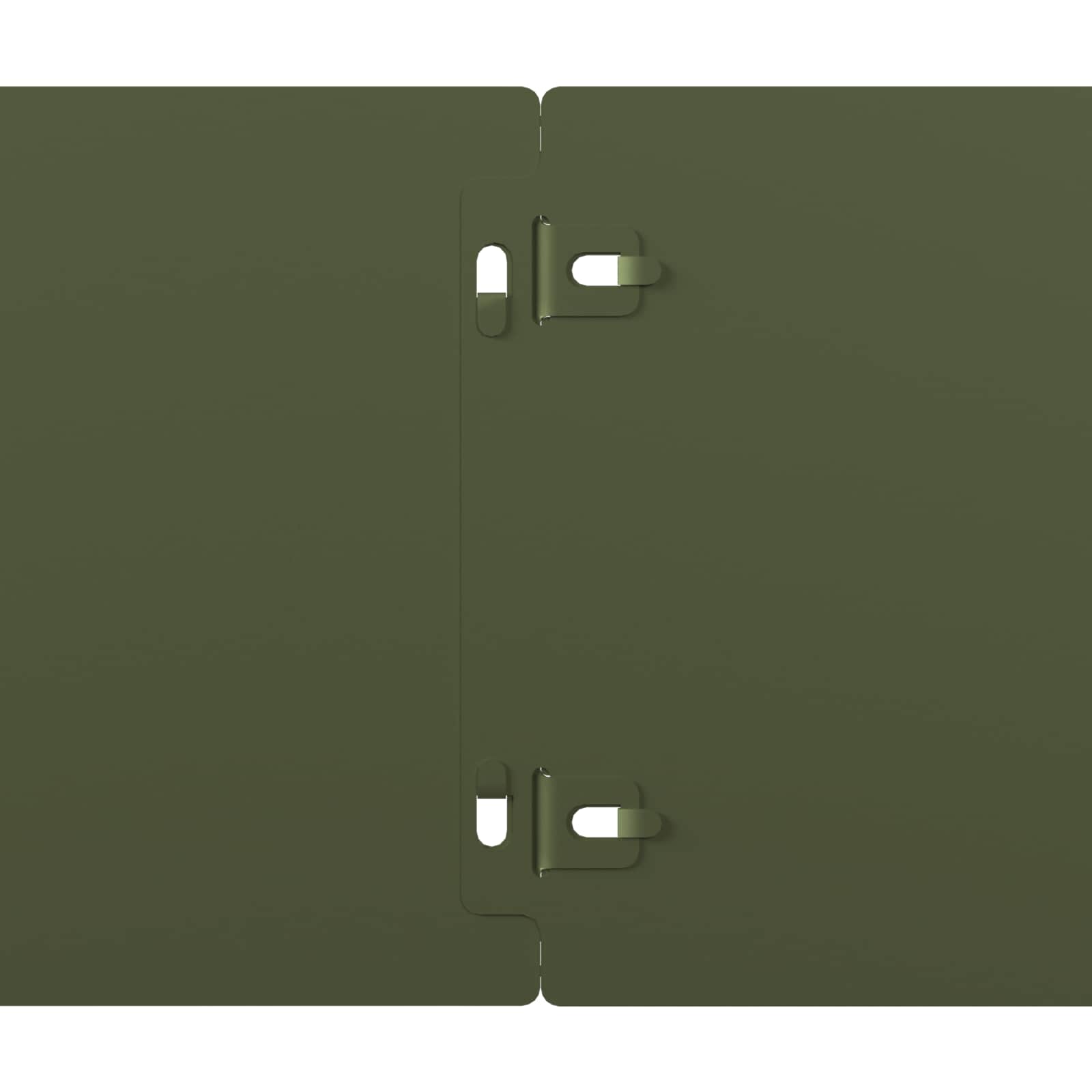 vidaXL Krawężnik do trawnika 30 szt. 15 x 103 cm Stal Oliwkowy zielony
