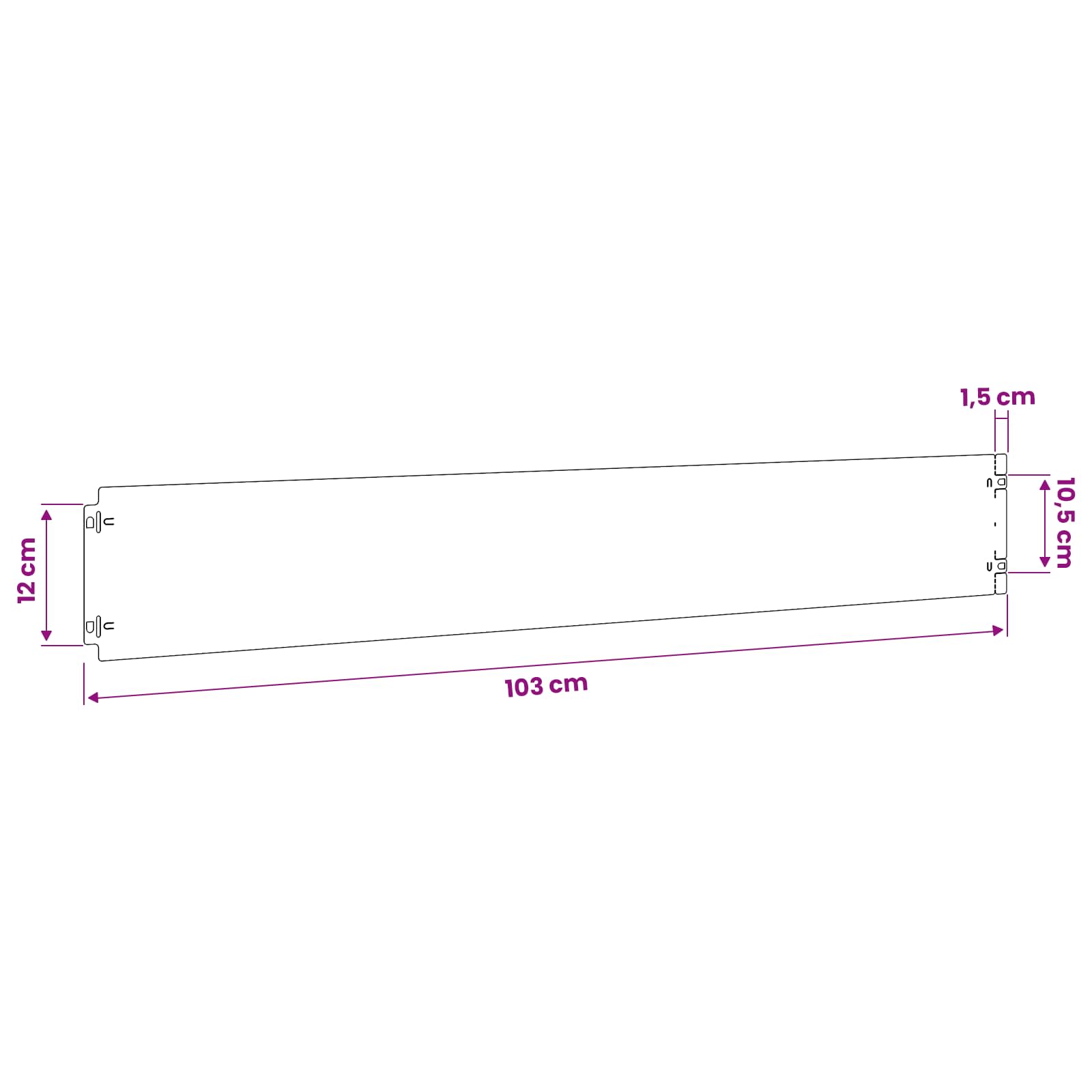 vidaXL Krawężnik do trawnika 30 szt. 15 x 103 cm Stal Oliwkowy zielony