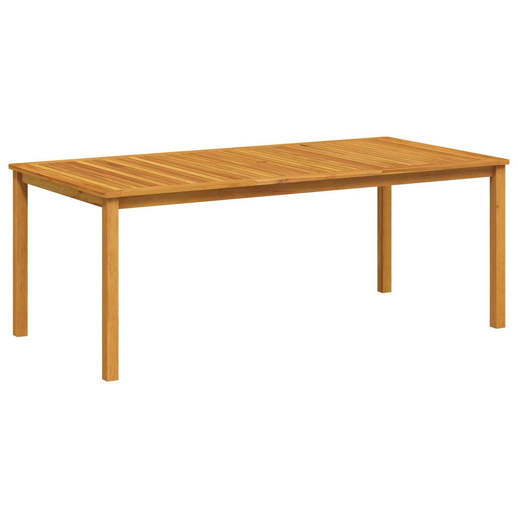 vidaXL 7-częściowy ogrodowy zestaw jadalniany naturalny