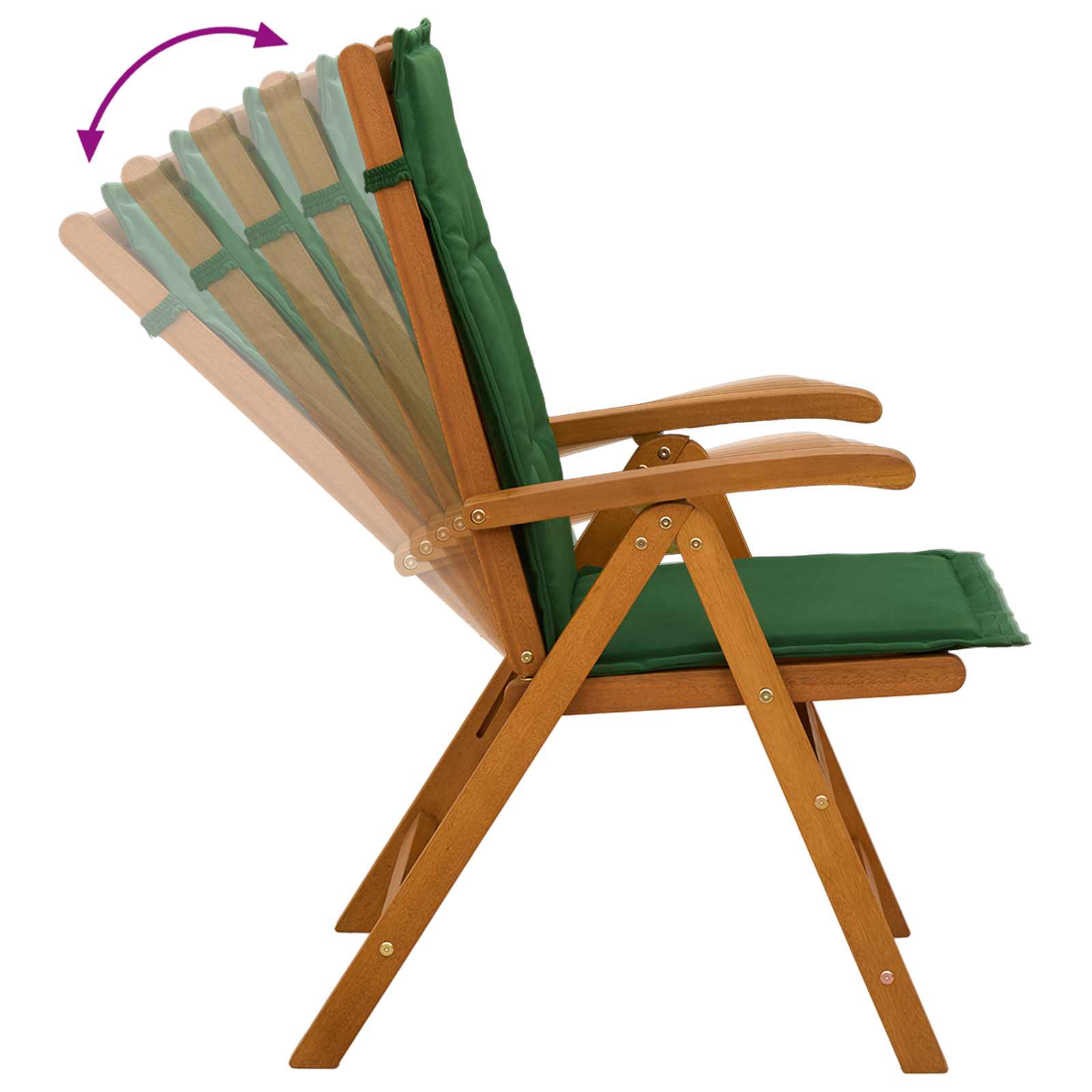 vidaXL 9-częściowy ogrodowy zestaw jadalniany naturalny