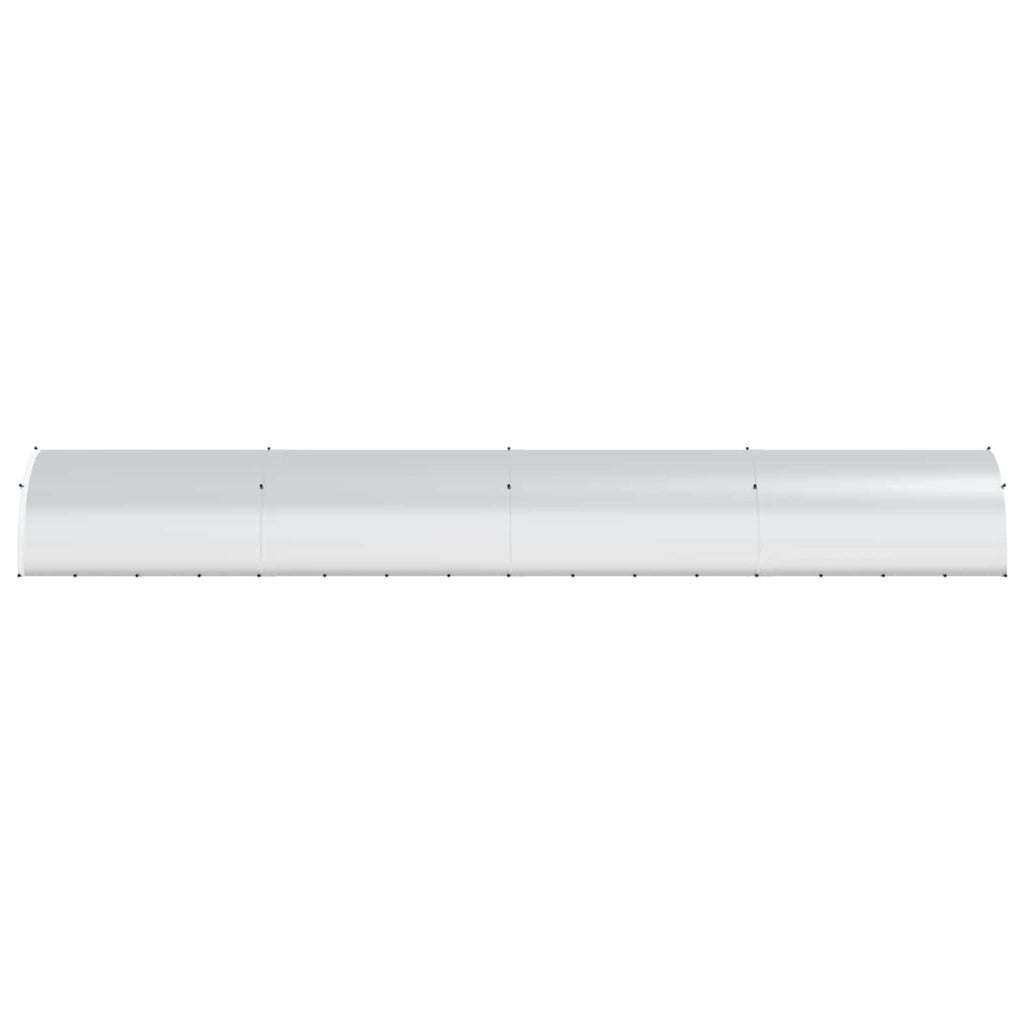 vidaXL Kurnik srebrny 800 x 150 x 100 cm Stal ocynkowana