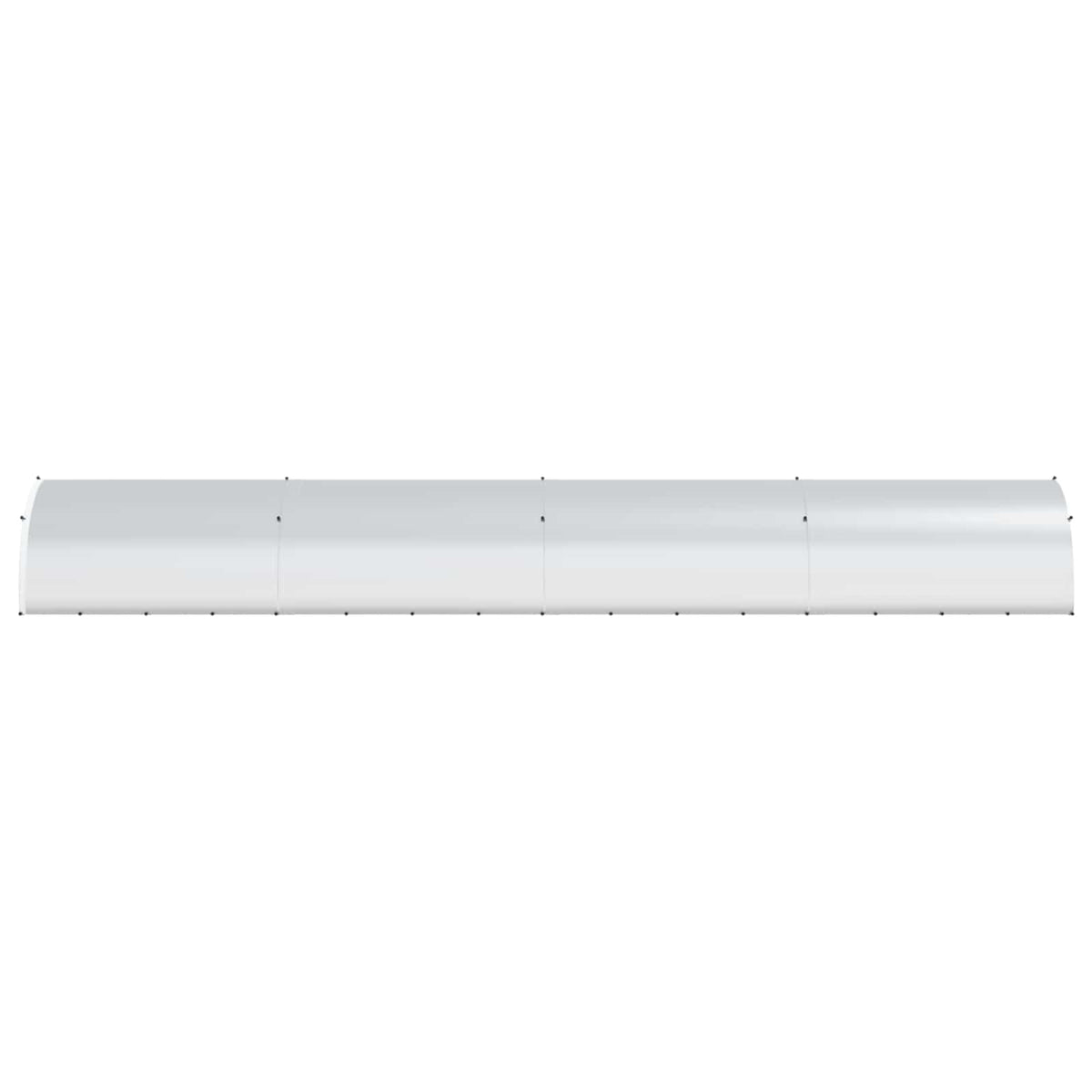 vidaXL Kurnik srebrny 800 x 150 x 100 cm Stal ocynkowana