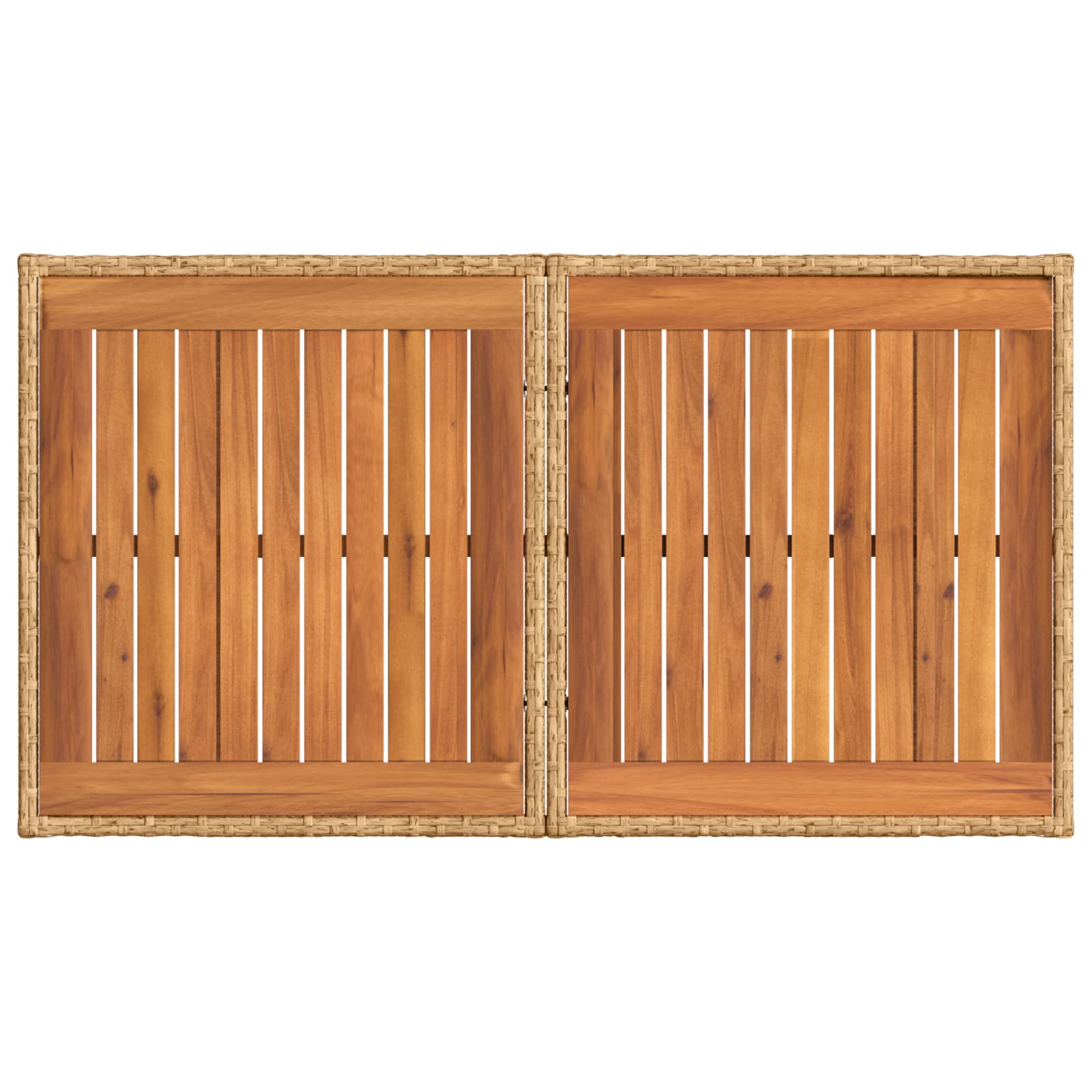 vidaXL Zestaw Sof na Ogród 8 szt. Naturalny i Kremowy Biały polirattan