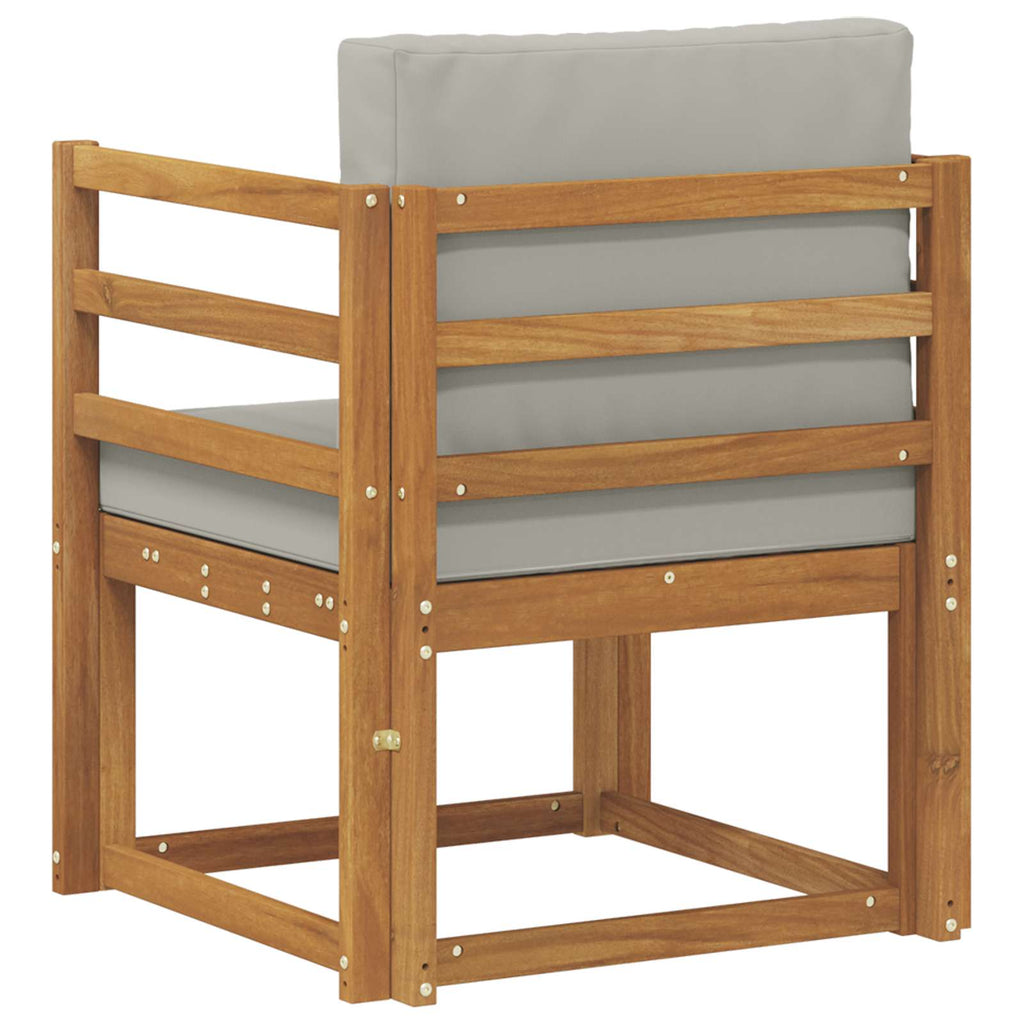 vidaXL Sofa na zewnątrz Lite drewno akacjowe i poliester