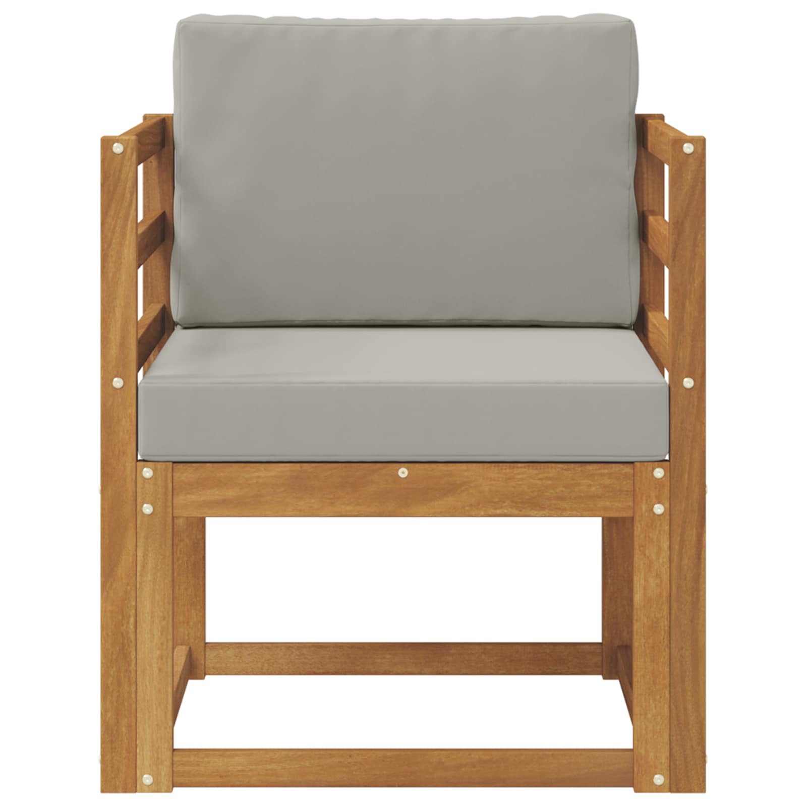 vidaXL Sofa na zewnątrz Lite drewno akacjowe i poliester