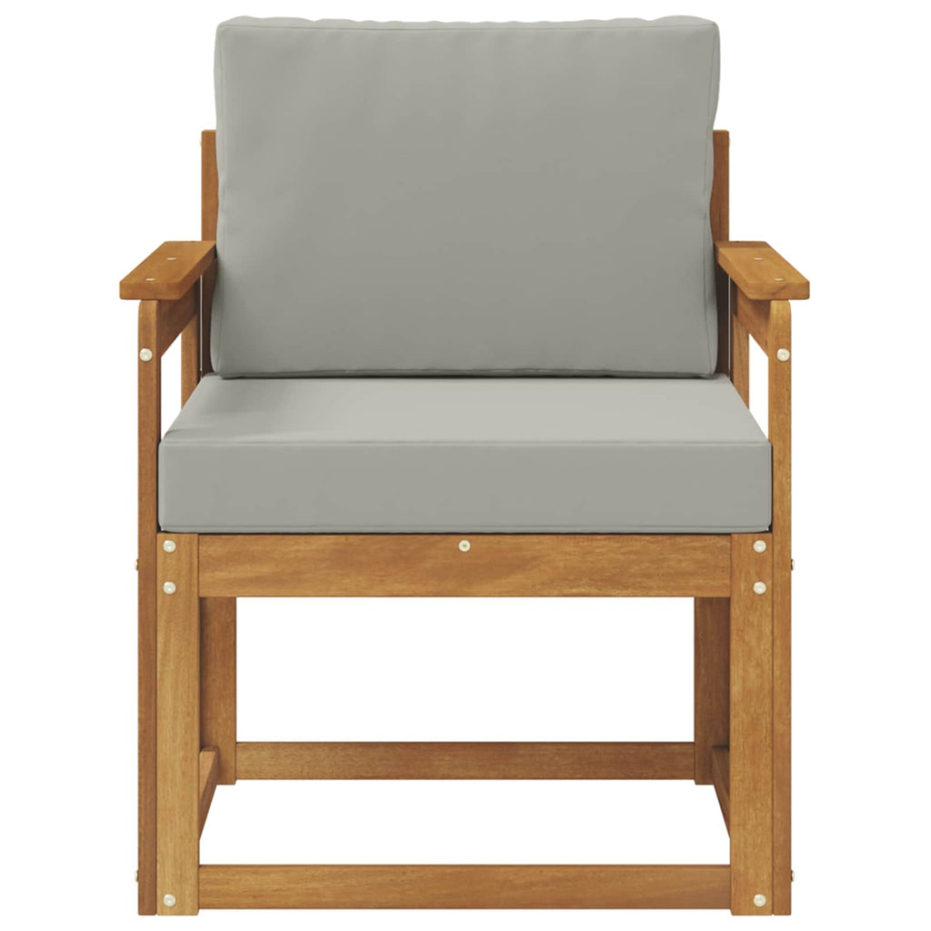 vidaXL Sofa na zewnątrz Lite drewno akacjowe i poliester