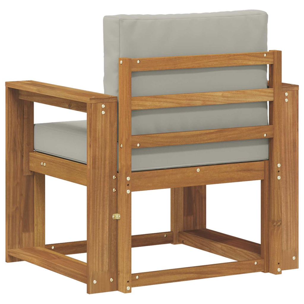vidaXL Sofa na zewnątrz Lite drewno akacjowe i poliester