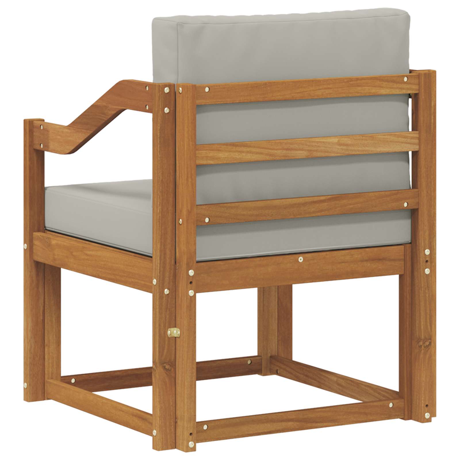 vidaXL Sofa na zewnątrz Lite drewno akacjowe i poliester