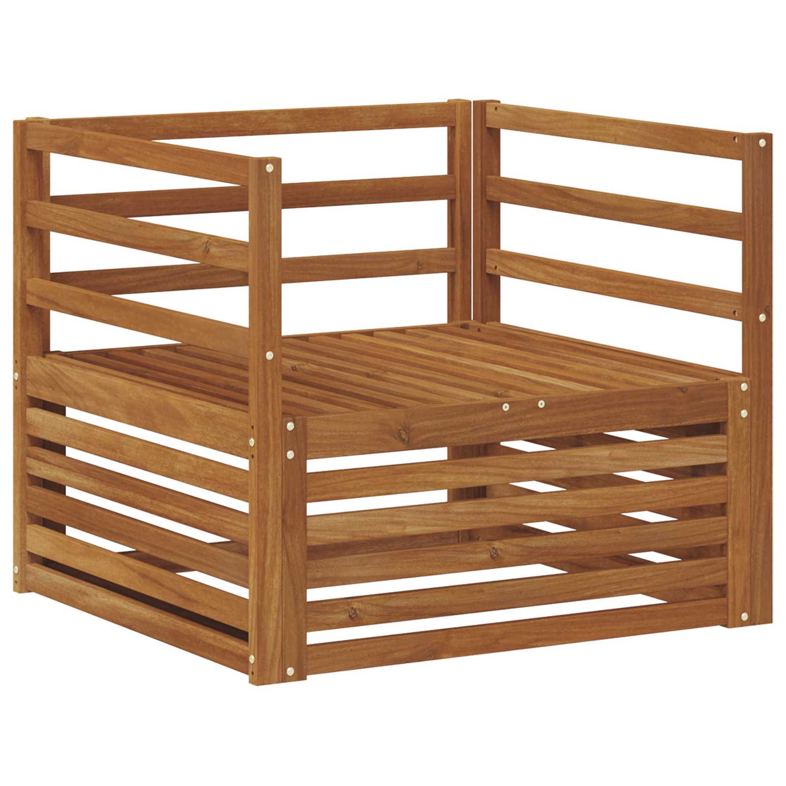vidaXL 2 Sztuka Sofa na zewnątrz naturalny