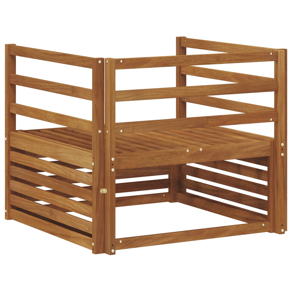 vidaXL 2 Sztuka Sofa na zewnątrz naturalny