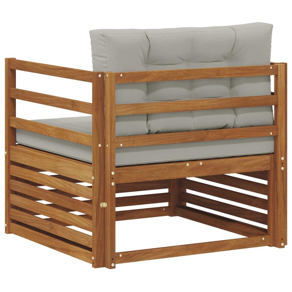 vidaXL Sofa na zewnątrz Lite drewno akacjowe i poliester