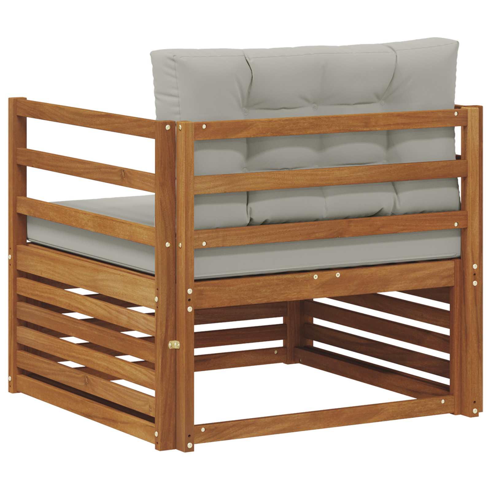 vidaXL Sofa na zewnątrz Lite drewno akacjowe i poliester
