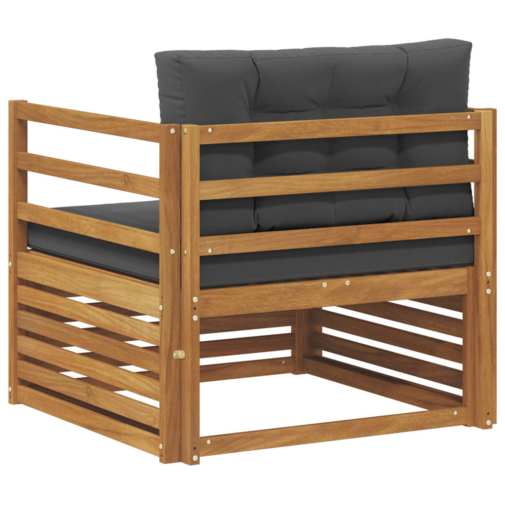 vidaXL Sofa na zewnątrz Lite drewno akacjowe i poliester