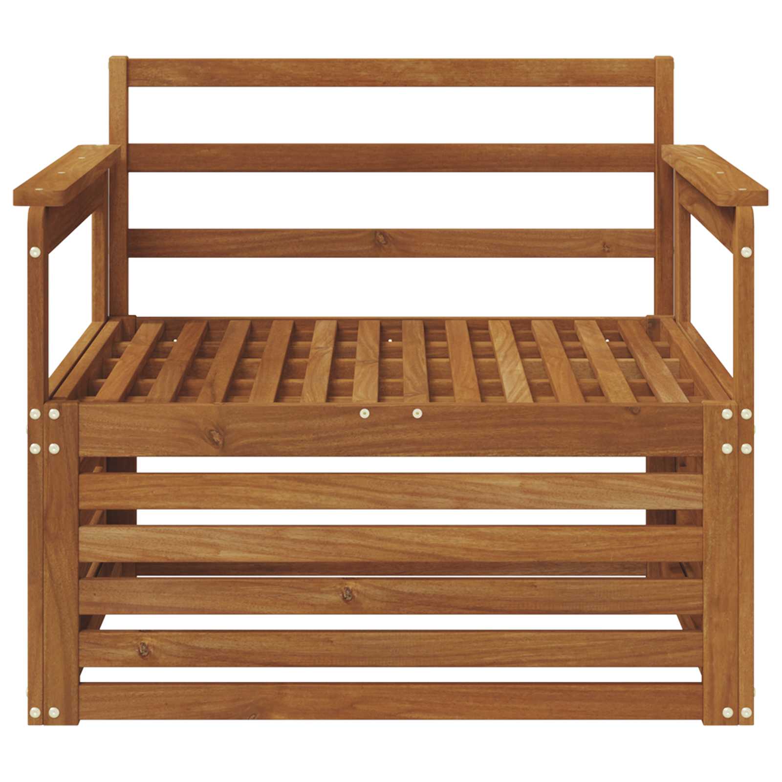 vidaXL 2 Sztuka Sofa na zewnątrz naturalny