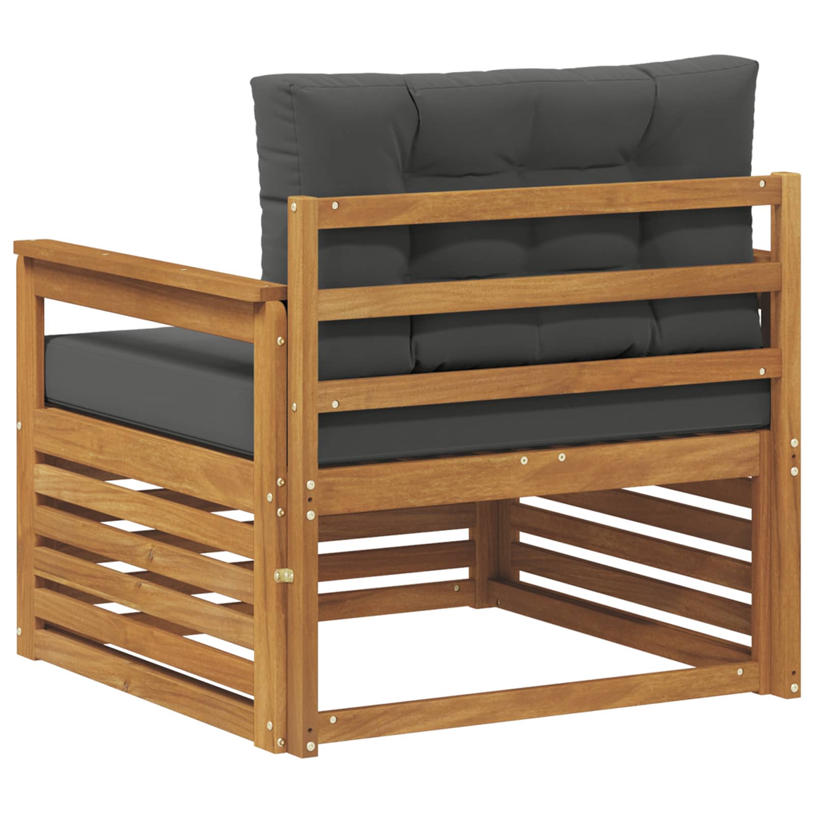 vidaXL Sofa na zewnątrz Lite drewno akacjowe i poliester