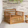 vidaXL 2 Sztuka Sofa na zewnątrz naturalny