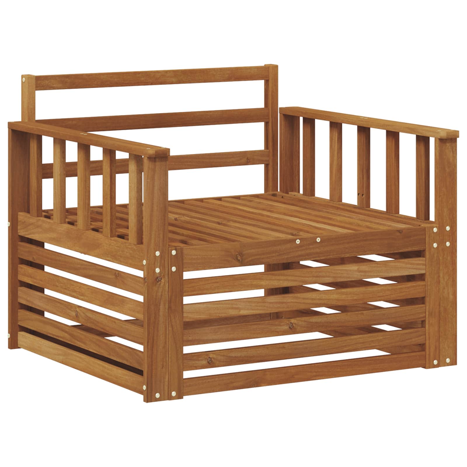 vidaXL 2 Sztuka Sofa na zewnątrz naturalny
