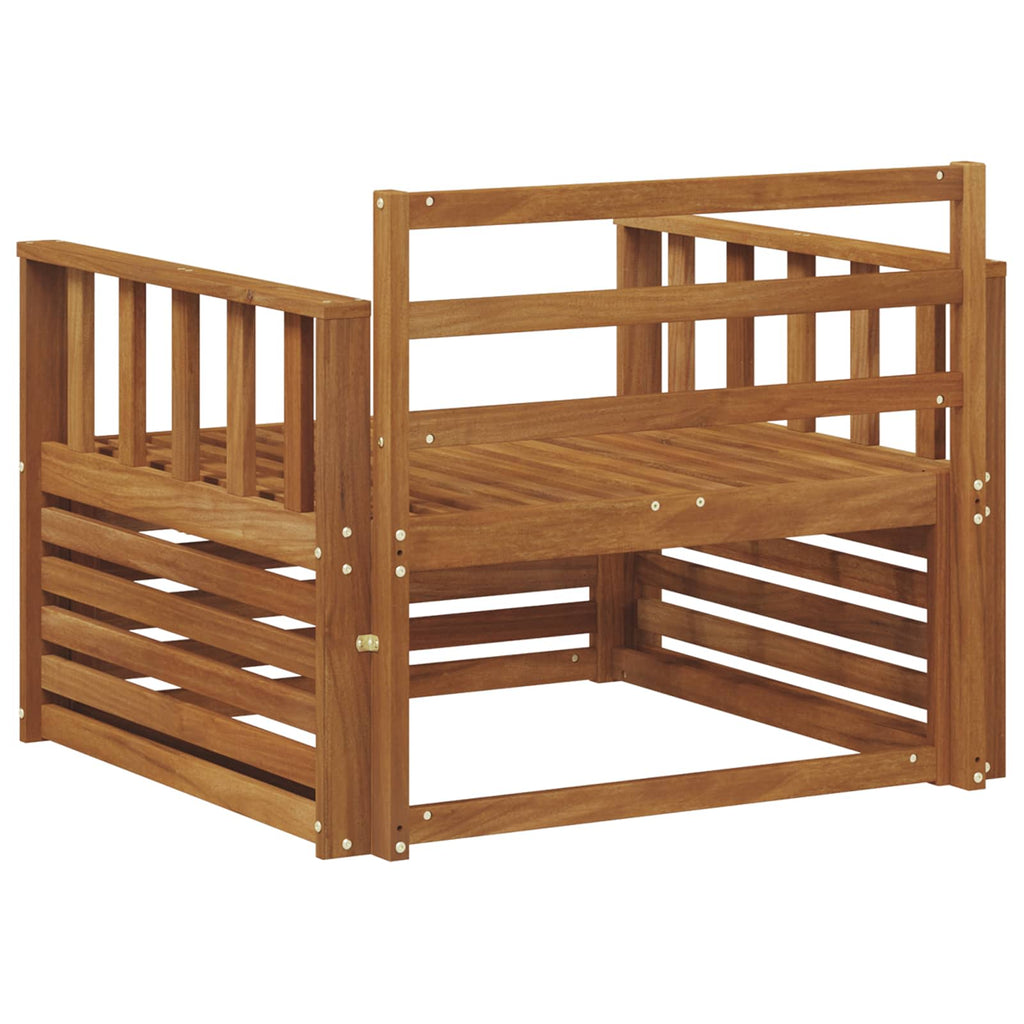 vidaXL 2 Sztuka Sofa na zewnątrz naturalny