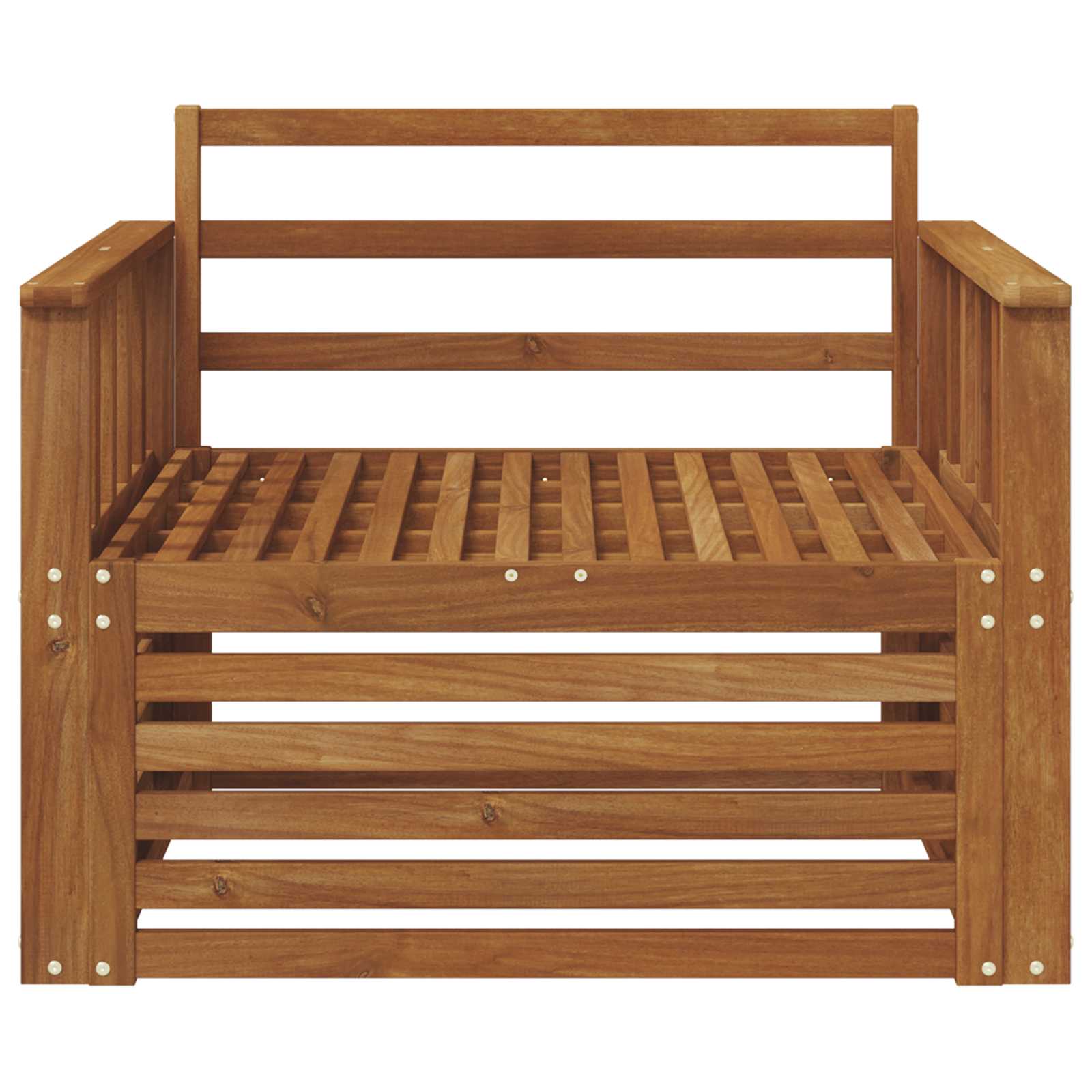 vidaXL 2 Sztuka Sofa na zewnątrz naturalny