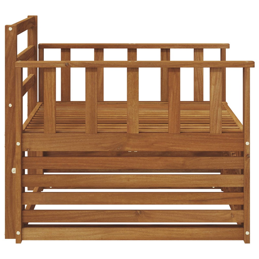 vidaXL 2 Sztuka Sofa na zewnątrz naturalny