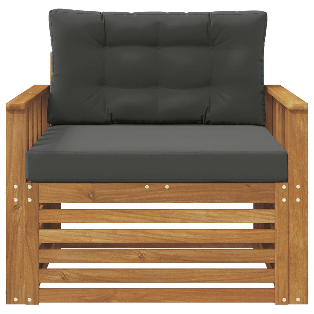 vidaXL Sofa na zewnątrz Lite drewno akacjowe i poliester