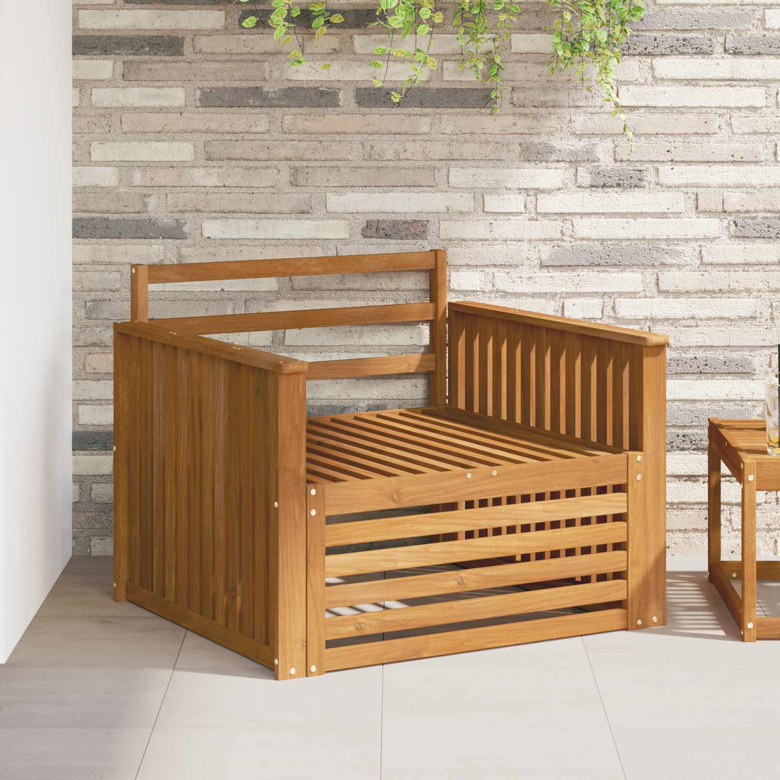 vidaXL 2 Sztuka Sofa na zewnątrz naturalny