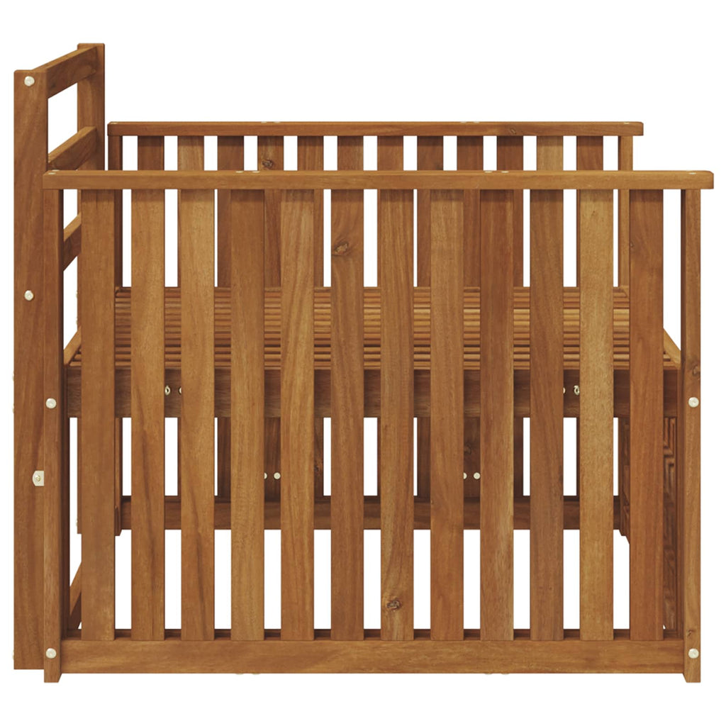 vidaXL 2 Sztuka Sofa na zewnątrz naturalny