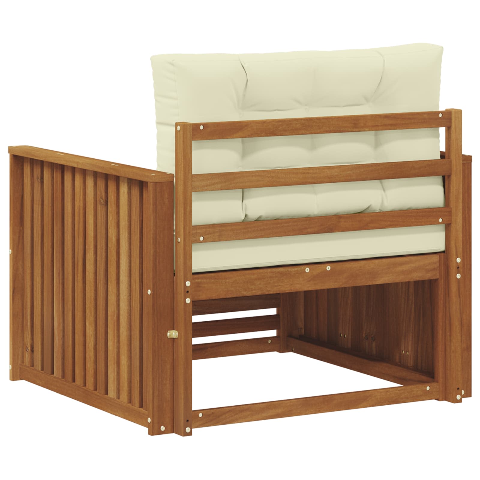 vidaXL Sofa na zewnątrz Lite drewno akacjowe i poliester