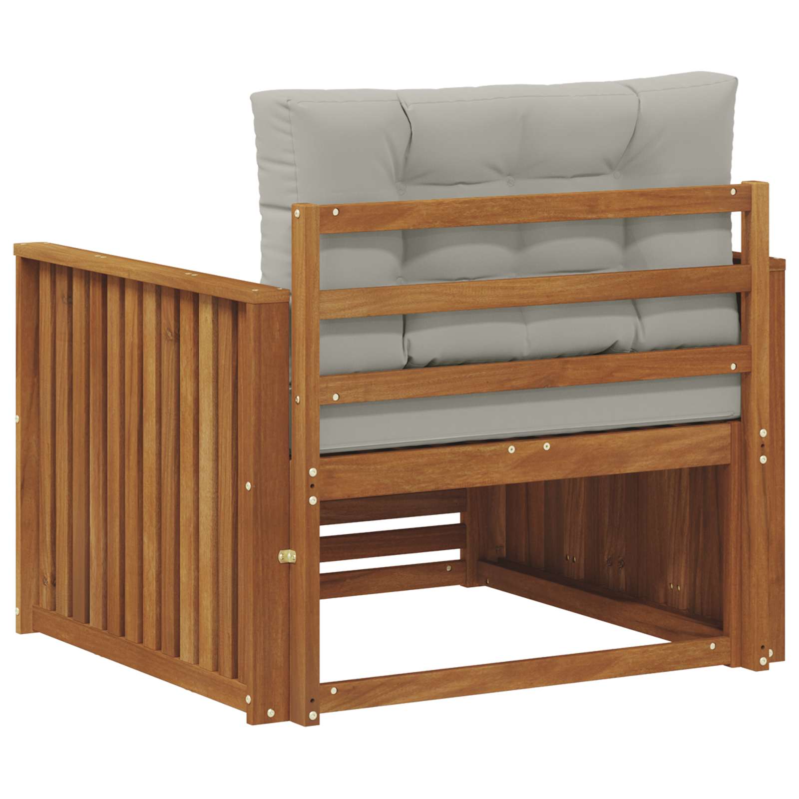 vidaXL Sofa na zewnątrz Lite drewno akacjowe i poliester